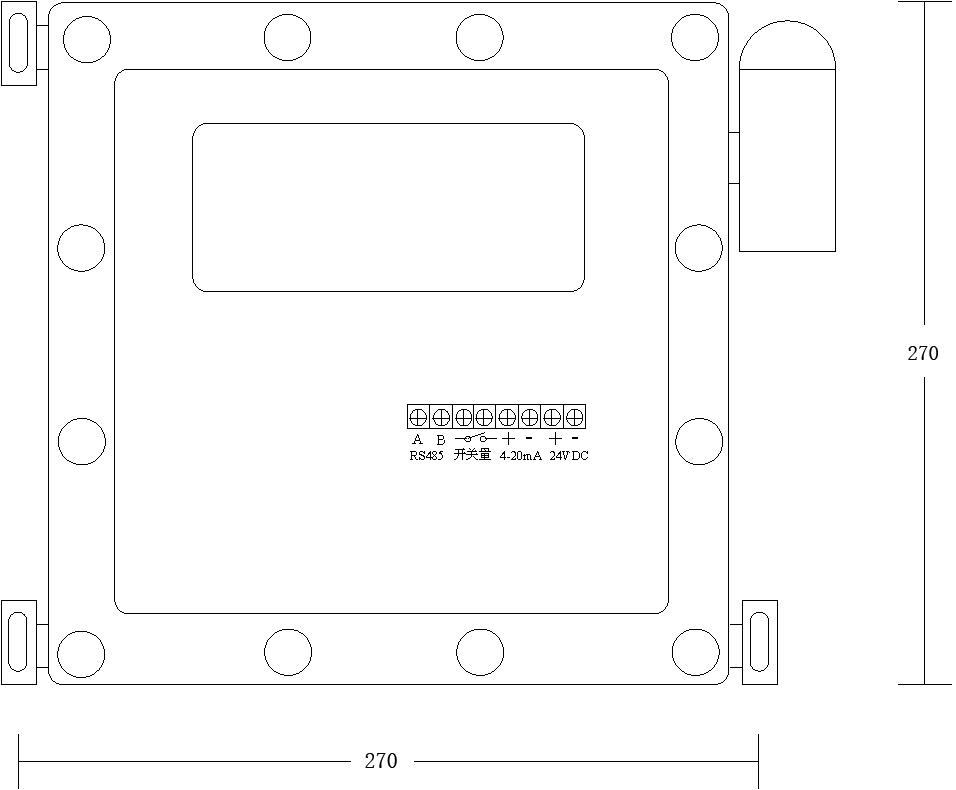 工業環境粉塵檢測報警器 粉塵濃度檢測報警器